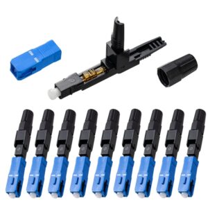 Conector Rápido en Frio Monomodo Azul
