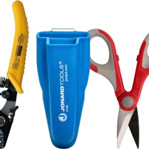 TK-350 Kit de fibra óptica con cortador Kevlar