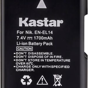 Batería de repuesto para Nikon EN-EL14 EN-EL14a MH-24 MH-24a y Nikon D3100 D3200 D3300 D3400 D3500 D510 Batería de repuesto para Nikon EN-EL14 EN-EL14a MH-24 MH-24a y Nikon D3100 D3200 D3300 D3400 D3500 D5100 D5200 D5300 D5500 D5600 DF Cool. pix P70 00 P7100 P7700 P7800 Cámara DSLR0 D5200 D5300 D5500 D5600 DF Cool. pix P70 00 P7100 P7700 P7800 Cámara DSLR